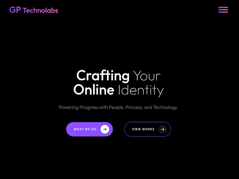 Cover image for Modern Company Website With Smooth Animations