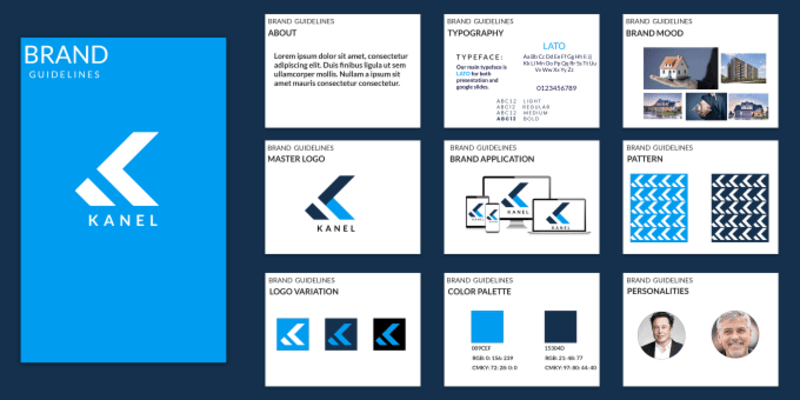 Cover image for I will design business logo and branding kit, brand style guide…