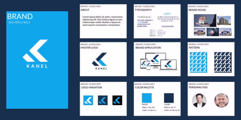 Cover image for I will design business logo and branding kit, brand style guide…