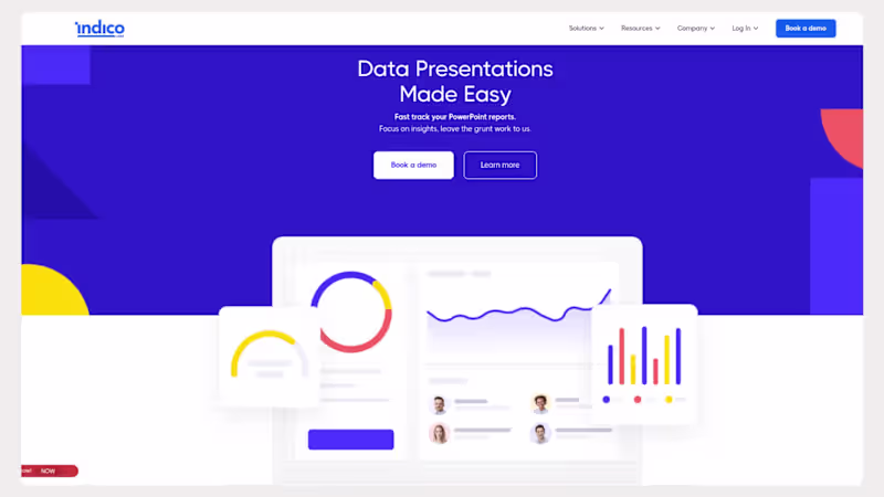 Cover image for Indicolabs - Data Presentations Made Easy