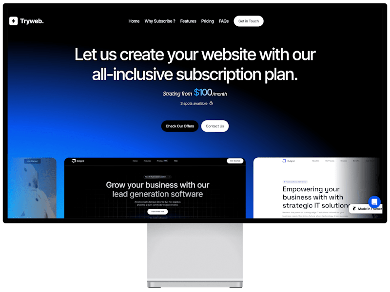 Cover image for Crafting Stunning Framer Landing Pages That Convert and Inspire
