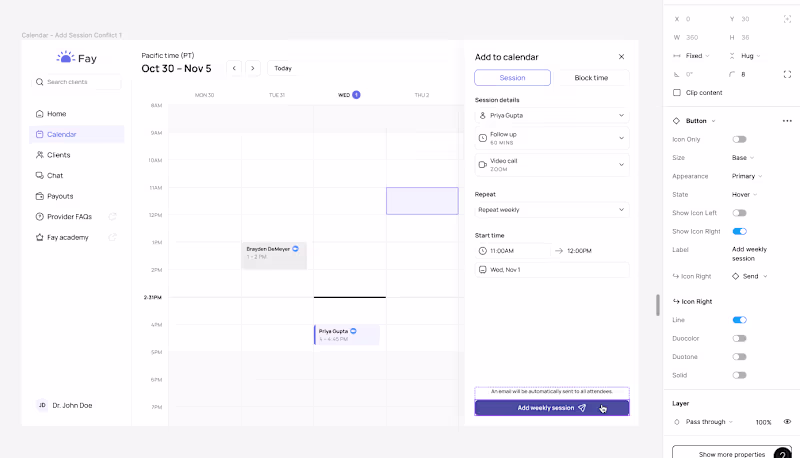Cover image for Fay – Platform Redesign & Design System