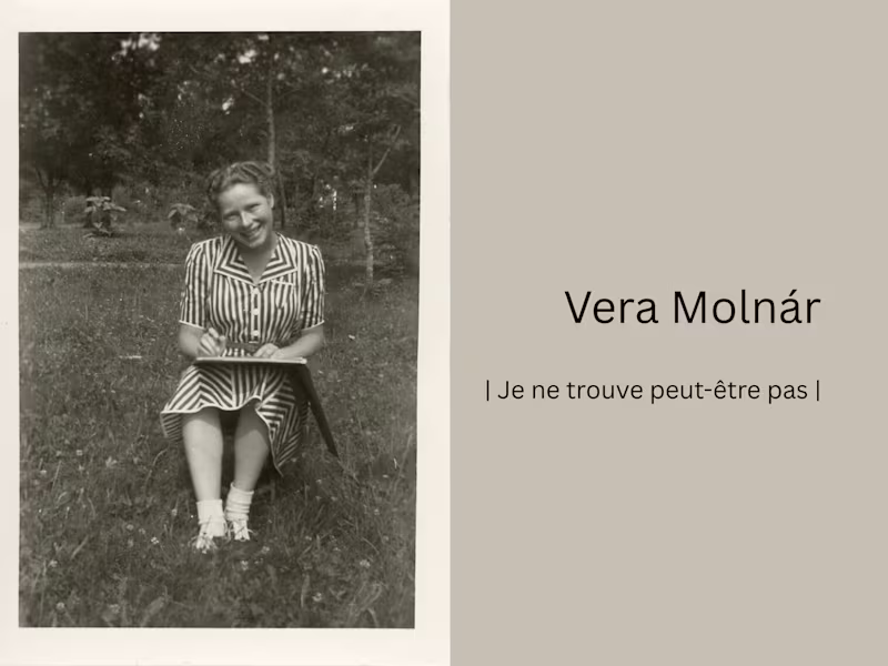 Cover image for Vera Molnár - The First Digital Visionary 