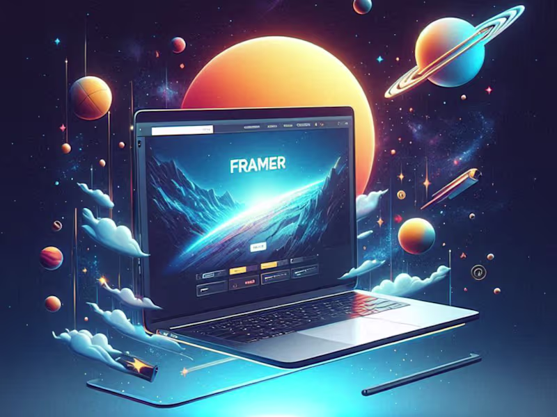 Cover image for ⚡ Framer Landing Page