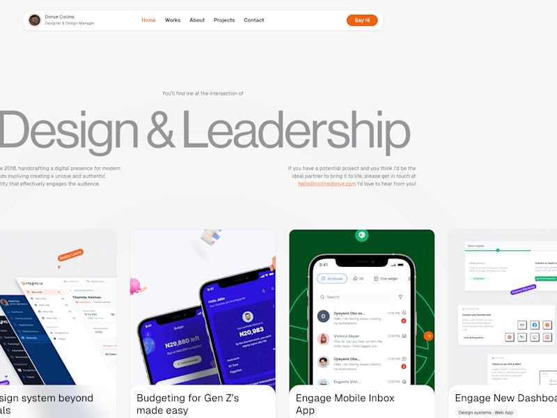 Cover image for Collins Donye - Product Deisigner | Design Manager