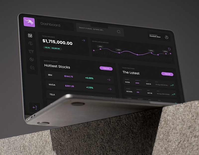 Cover image for Coin Bull - Stock and Currency Dashboard