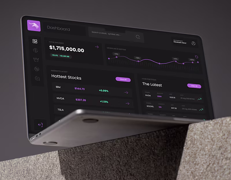Cover image for Coin Bull - Stock and Currency Dashboard