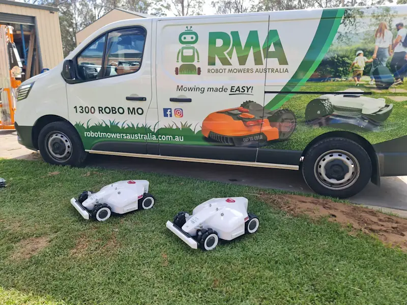 Cover image for Robot Mowers Australia