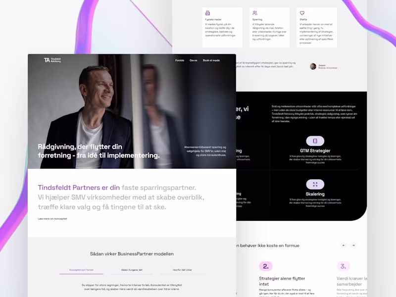 Cover image for Webdesign in Figma + Webflow website (Design + Development)