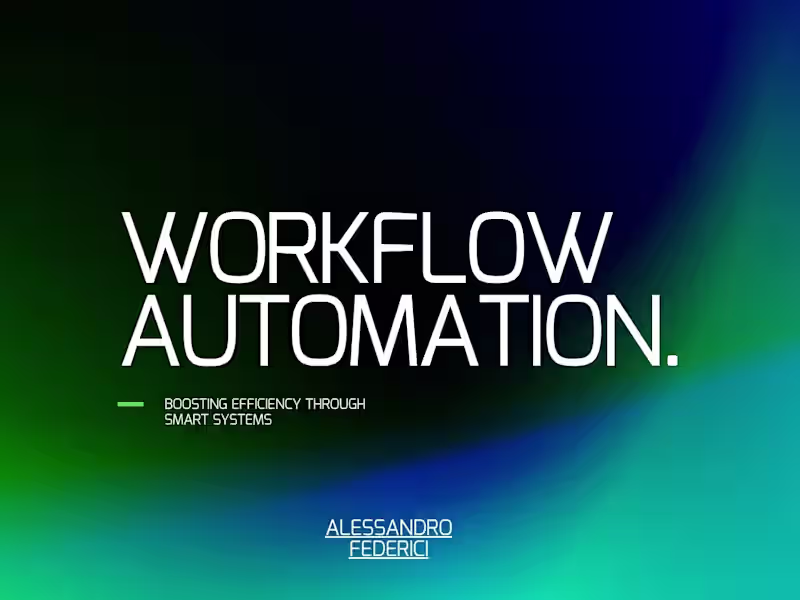 Cover image for Custom Automation - Integration with Platforms, Tools and AI