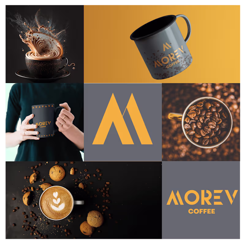 Cover image for MOREV PREMIUM COFFEE | BRAND IDENTITY 