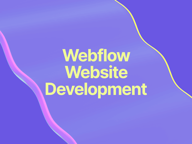Cover image for Webflow Website Development