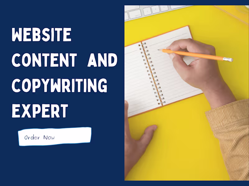 Cover image for I will help you with your Copywriting Projects