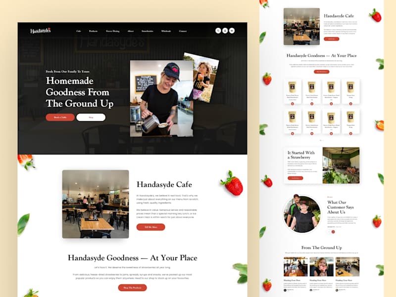 Cover image for Handasyde’s Website Redesign for Storytelling and E-Commerce
