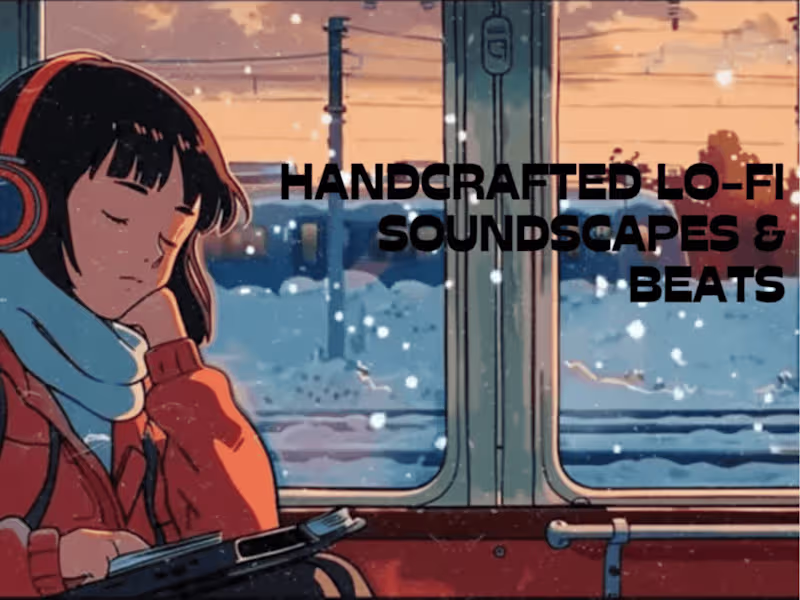 Cover image for Lo-Fi Soundtrack Creation for Brands & Creators