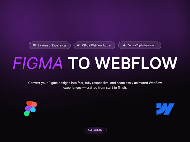 Cover image for Figma to Webflow Design & Development