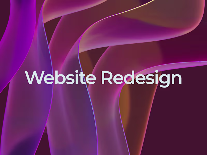 Cover image for Website Redesign for User-Centered Experiences