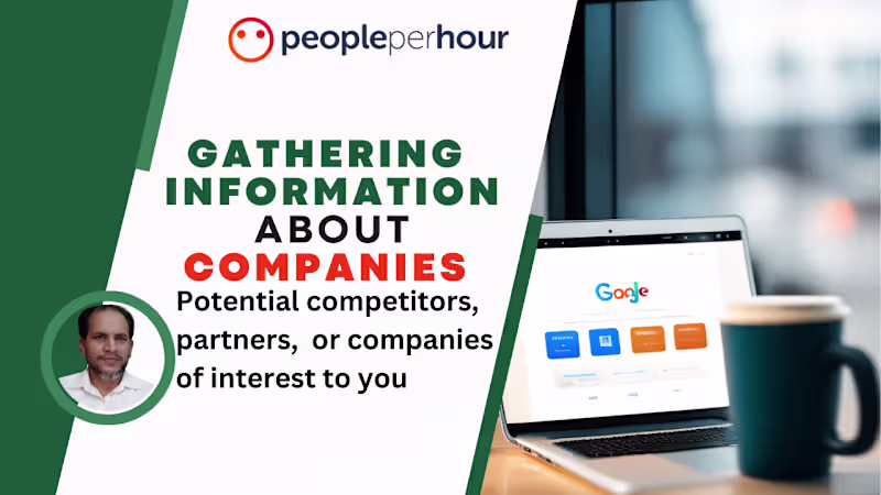 Cover image for Do 3 hours of web based research/ web searching/