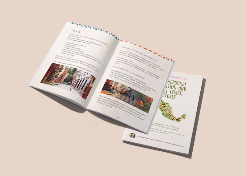 Cover image for A Friend in Mexico | Website and Leadmagnet