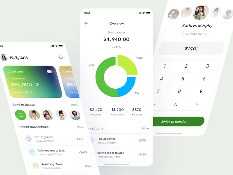 Cover image for Finance Mobile App Concept
