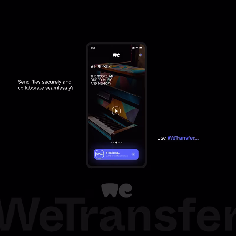 Cover image for WeTransfer Redesigned