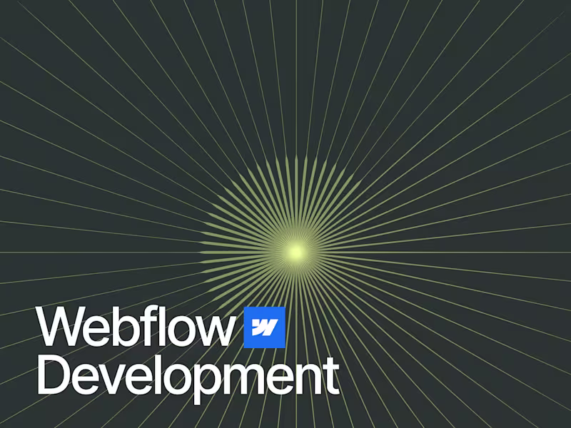 Cover image for Webflow Development