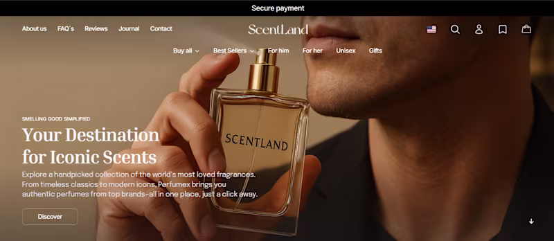 Cover image for Scentland Fragrances