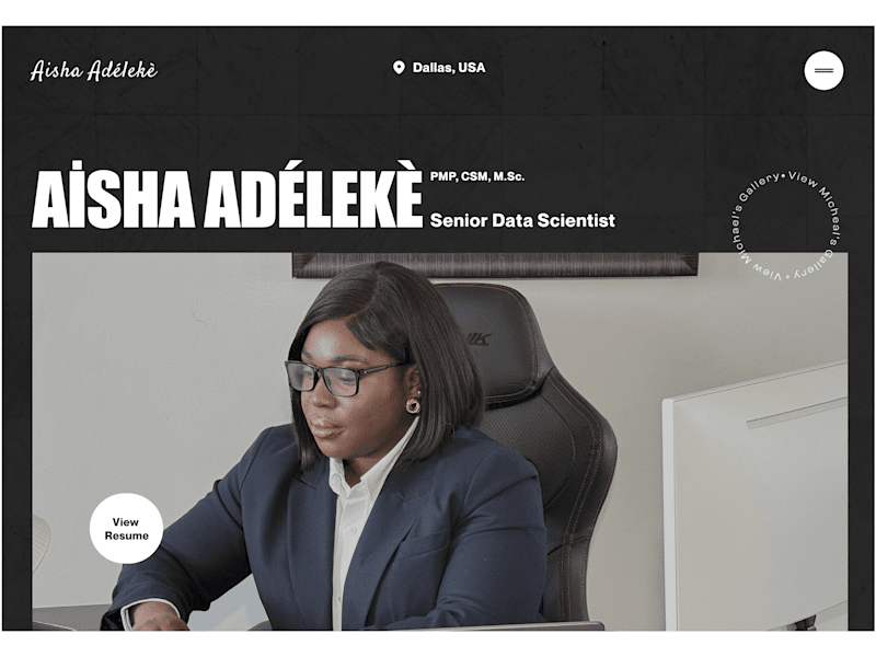 Cover image for Portfolio Website