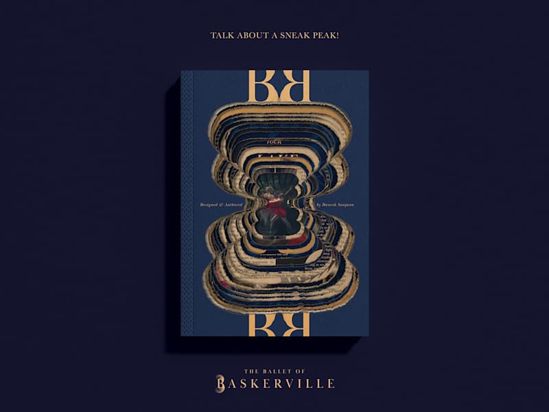 Cover image for Advertising Poster Design - The Ballet of Baskerville
