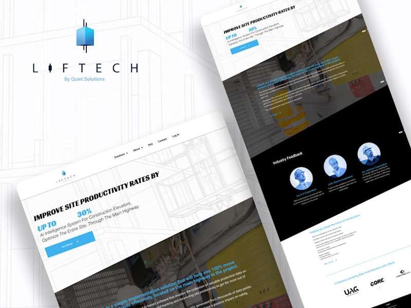 Cover image for Liftech – AI-Powered UX / UI Design for Web & SaaS