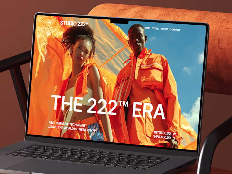 Cover image for Studio 222™ — Streetwear E-Commerce