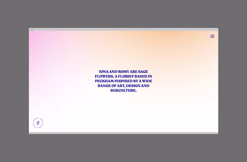 Cover image for Sage Flowers - E-commerce Site