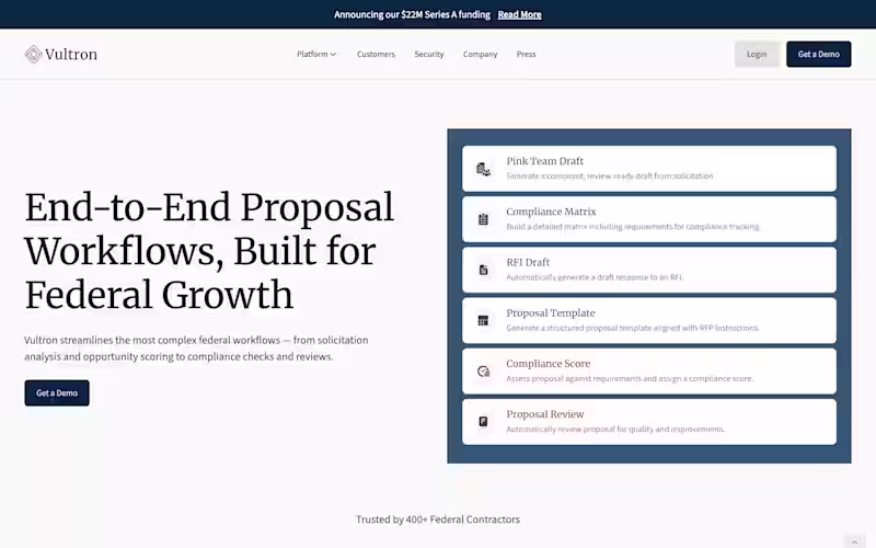 Cover image for A redesign initiative in partnership with Vultron’s stakehol...