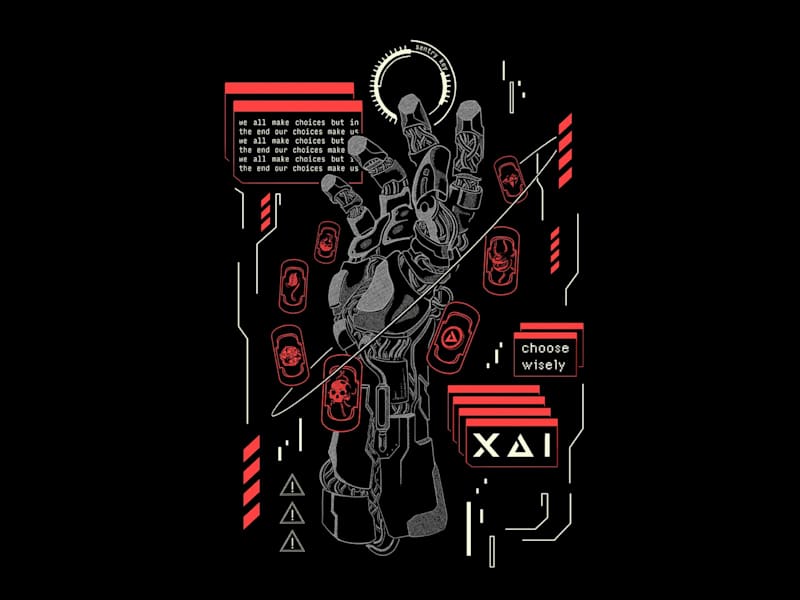 Cover image for XAI - Merch illustration