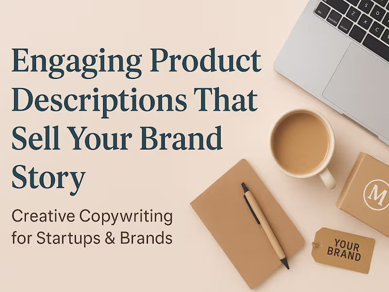 Cover image for Product Descriptions That Sell Your Brand Story