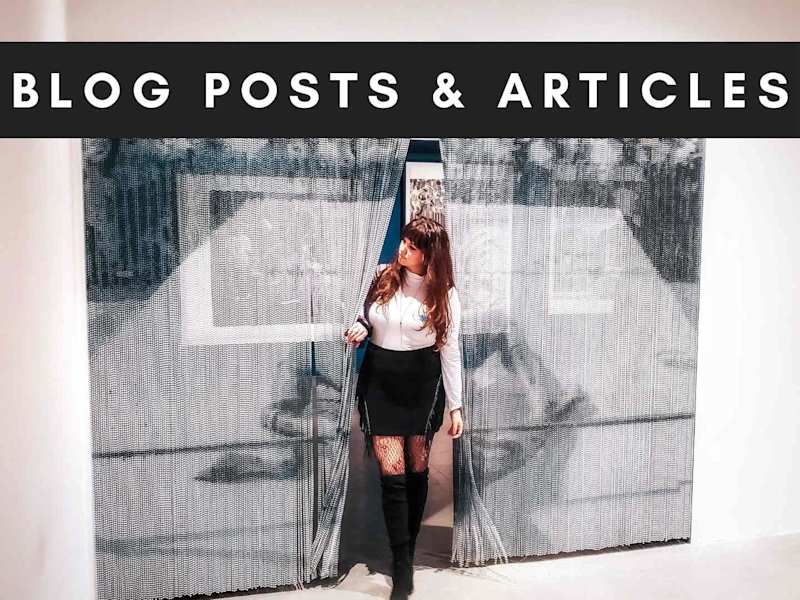 Cover image for Blog Posts & Articles About Art