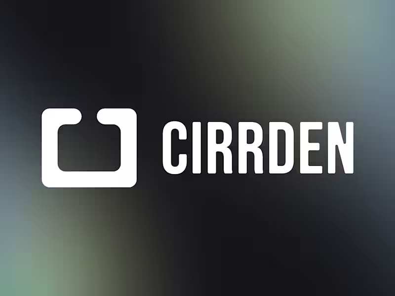 Cover image for Cirrden: A Ground-Up Platform Built for Creatives.