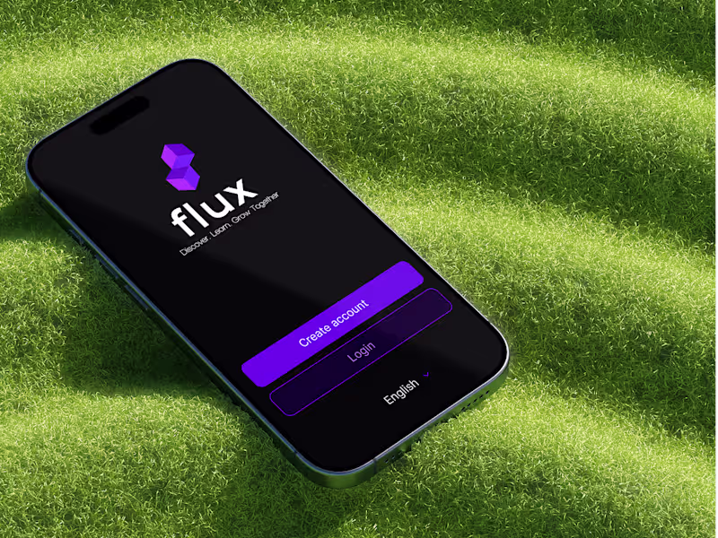Cover image for Flux - Mobile App