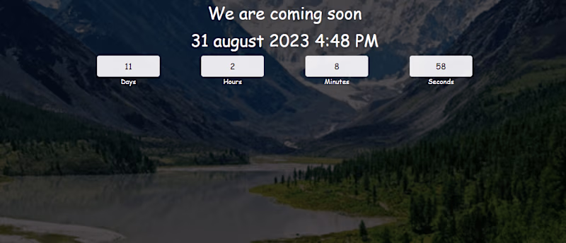 Cover image for Count Down Project 