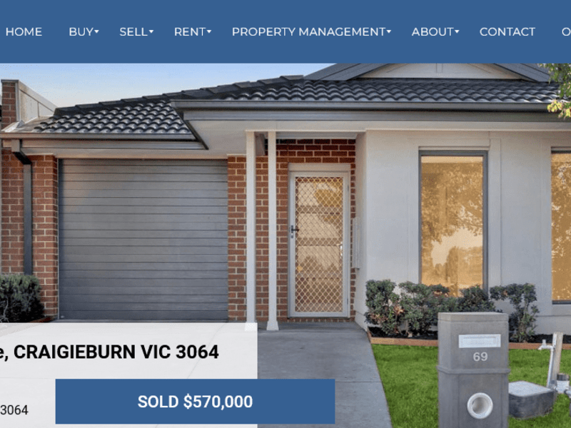 Cover image for Four Pillars Real Estate | Best WordPress Website Design for SM…