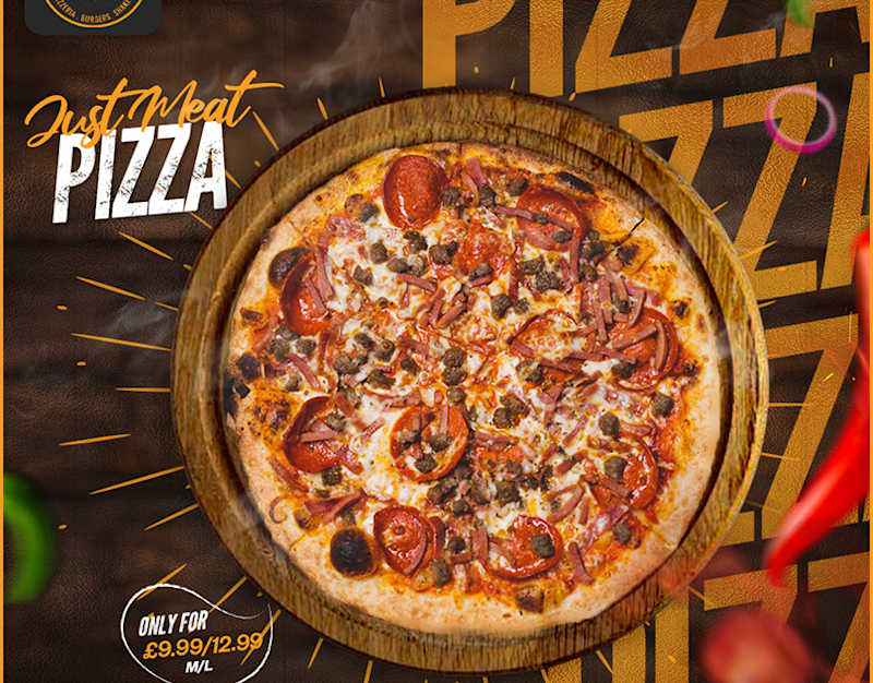 Cover image for Social Media Post | Fast Food Graphic Design 