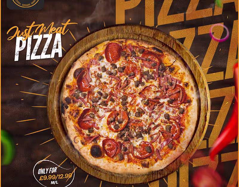 Cover image for Social Media Post | Fast Food Graphic Design 