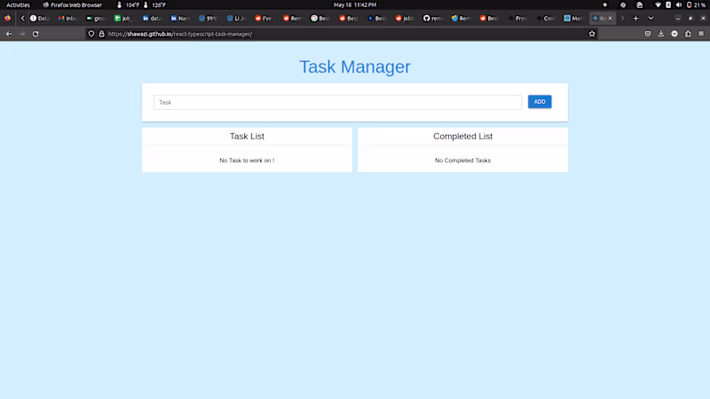 Cover image for Task Manager