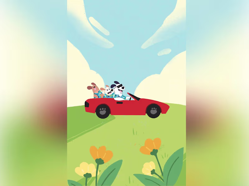 Cover image for Animation work for idoggo