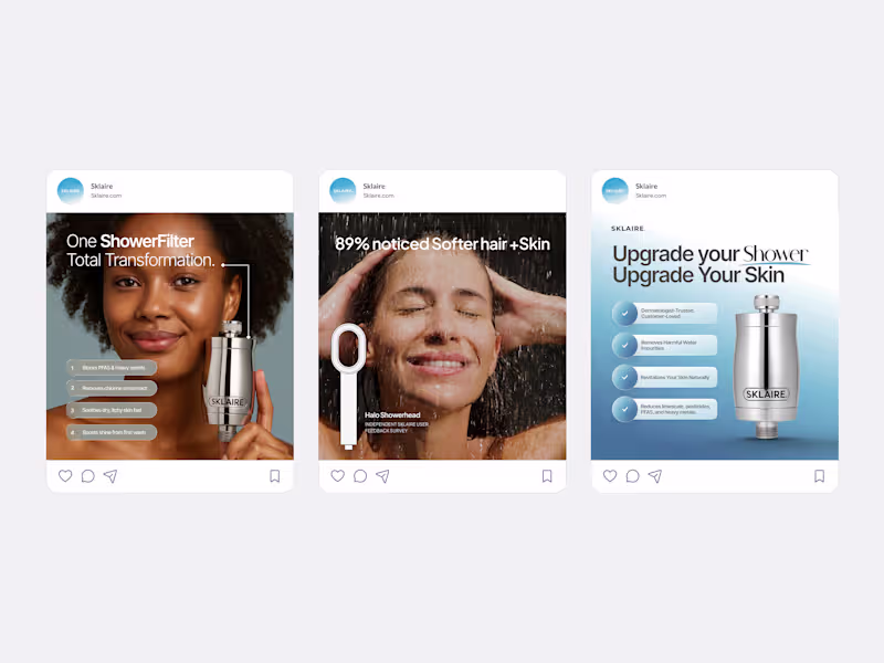 Cover image for Social Media Ad Creative for DTC Wellness Brand