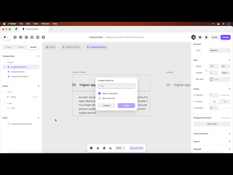 Cover image for Framer tutorial - official Youtube channel