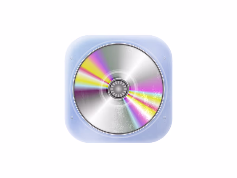 Cover image for Compact Disc App Icon made in Figma ✨