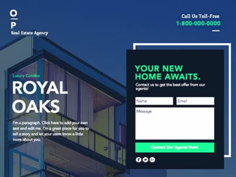 Cover image for Stunning and Sales converting landing page 