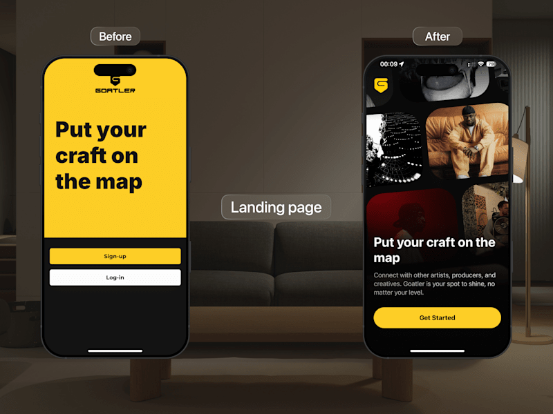 Cover image for Goatler Mobile App Redesign