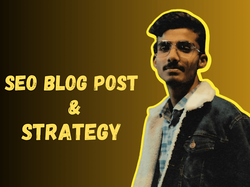 Cover image for seo blog post writer, article writer and content writer